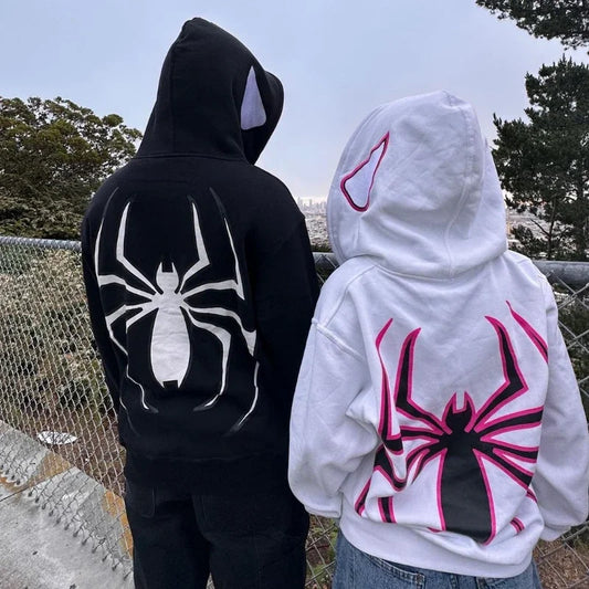 GRIND SPIDER-PUNK Oversized Zip Up