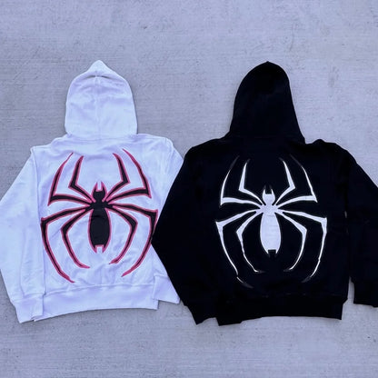 GRIND SPIDER-PUNK Oversized Zip Up